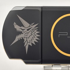 Sony PSP-3000 Monster Hunter Portable 3rd Model Black Gold Near Mint JP 905