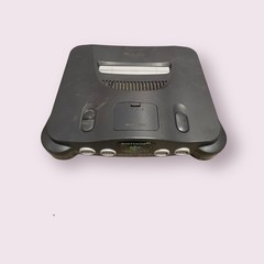 Nintendo 64 Console W/ Cords And OEM Atomic Purple Controller Tested Working