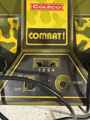 Vintage Coleco Combat! Dedicated Video Game Console System 1977 RF Output