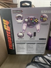Nintendo 64 Console 8 Game Lot Original And Modern Controller / Cables