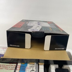 Super Nintendo SNES Console SNS-001 100% Complete In Box CIB W Inserts TESTED!