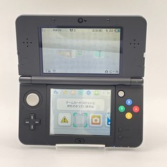 New Nintendo 3DS Black Console Stylus NTSC-J (Japan) Good condition USED