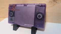 Nintendo DS Lite Atomic Purple Handheld USG-001 W/Charger *Tested* eXtreamRate