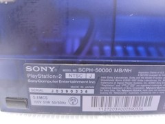 PS2 Game Console Boxed SCPH-50000 MB/NH Midnight Blue BB Pack Read US/JP Games