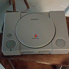 Sony PlayStation 1 PS1 Gray Home Console w/ Memory Card Support, *READ*