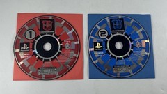 Sony Playstation PSone Console Bundle 2 Controllers 2 Games SCPH-101