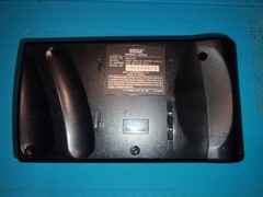 Sega Nomad 5V LCD mod, new glass lens, new DC in power jack (not Recapped)