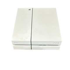 Sony PlayStation 4 White Console with Wi-Fi Capability and White Controller