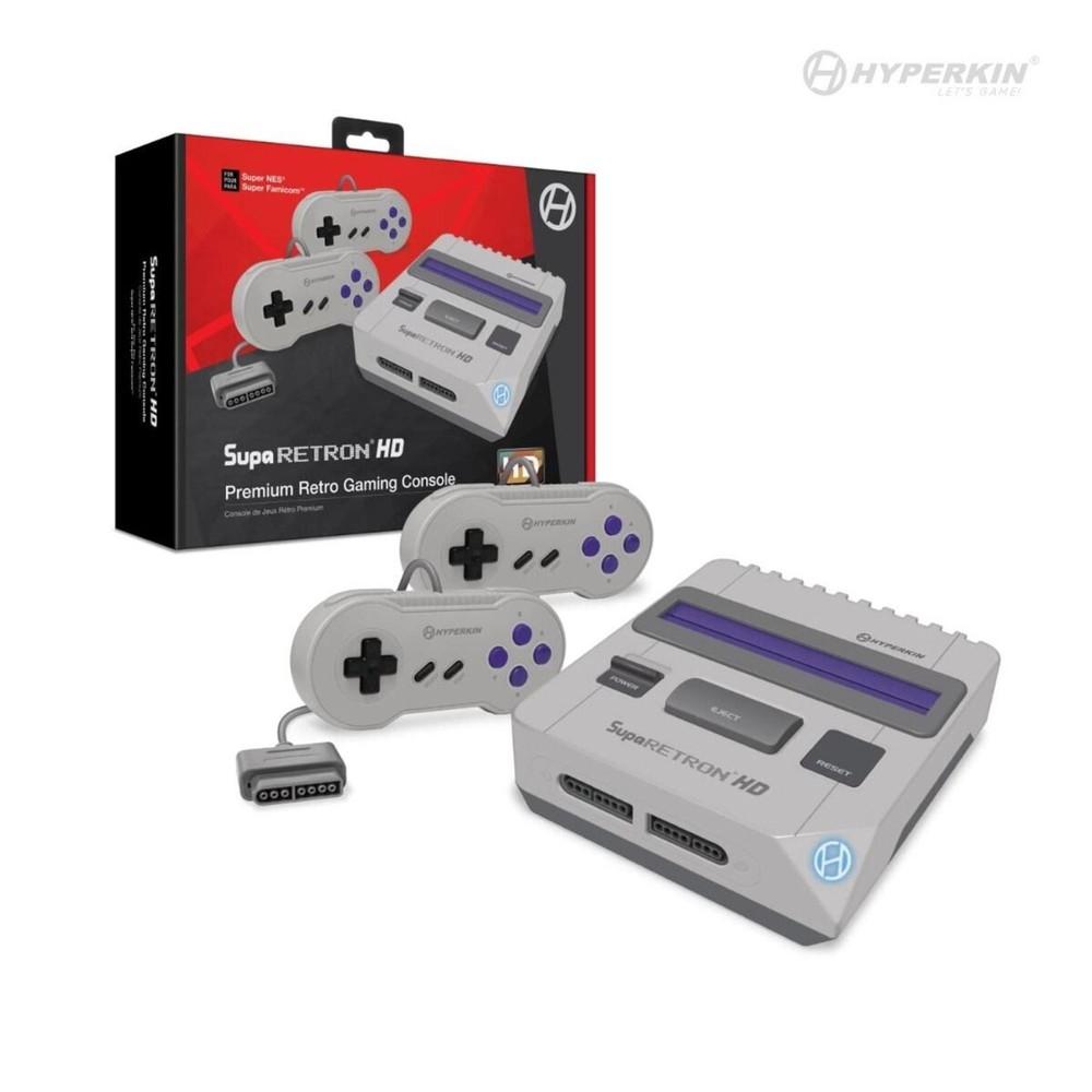 Hyperkin SupaRetron HD Console System Super Nintendo SNES Games & Super Famicom