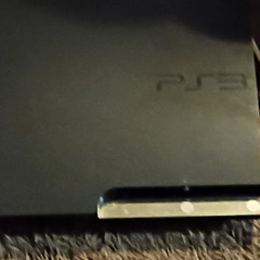 Sony PlayStation 3 Slim Black Blu-Ray Compatible HDMI Home Console