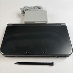 New Nintendo 3DS XL Gray Black Console W Charger Stylus Bottom IPS US Version