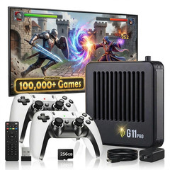 2026 Upgraded G11 Pro Game Box Console, 100,000+ Retro Gaming Console, 55+ Emula