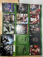512 GB Xbox One S BUNDLE (No controller), 15 Games, Hyper X Cloud III, 500GBHDD