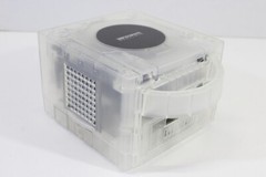 Nintendo Gamecube Clear Transparent White Console & AC AV NTSC-U/C DOL-001 LED