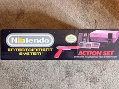 Nintendo NES Action Set Home Console – White/Gray [CIB] Mint Condition!