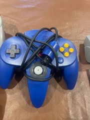 Nintendo 64 Game Console -NUS-001- Tested..Tremor Pak, 2 Memory Cards, 3 Cont