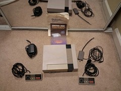 1988 Nintendo NES Action Set Home Console – White/Gray