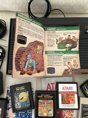 Atari 2600 Vintage 1980 Video Computer System Works on modern TV&rsquo;s EXCELLENT!