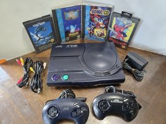 JVC X&rsquo;EYE Sega Genesis Sega CD with JVC & Genesis Controllers & 4 games Sonic CD