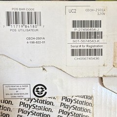 Sony PlayStation 3 Slim CECH-2501A 160GB Charcoal Black Bundle w/ 3 Controllers