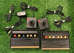 Atari Flashback 2 & 3 Classic Console Lot Of 2 Untested