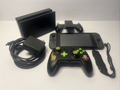 Nintendo Switch Console Bundle Black/Gray with Joy-Con, Dock, Controller, Wi-Fi