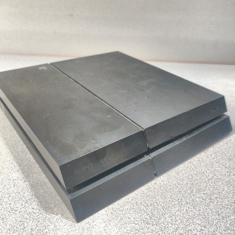Sony PlayStation 4 Slim 500GB Game Console Only FOR PARTS CRACKED BAD DISC DRIVE