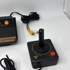 Atari Flashback 2 Console System Controllers Power Cord Complete Tested Working