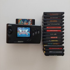 Sega Genesis Nomad Handheld Console Bundle – Tested & Working