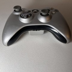 Two Microsoft Xbox 360 Controllers Untested No Backs With Cords And Microphone