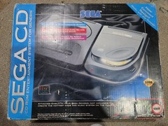 Sega CD Model 2 Console Genesis Bundle Consoles w Controller & Box *TESTED*