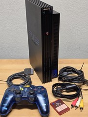 Sony PlayStation 2 Black NTSC Console 1 8MB Memory Card 1 Controller Tested Ps2