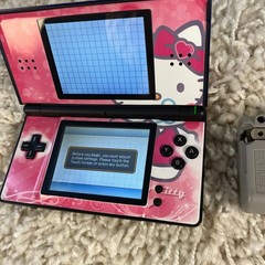 Nintendo DS Lite Cobalt Blue Black Handheld Console System USG-001 Tested