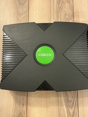 Lot Of 2 Microsoft Original OG XBOX Classic System Consoles Only Parts or Repair