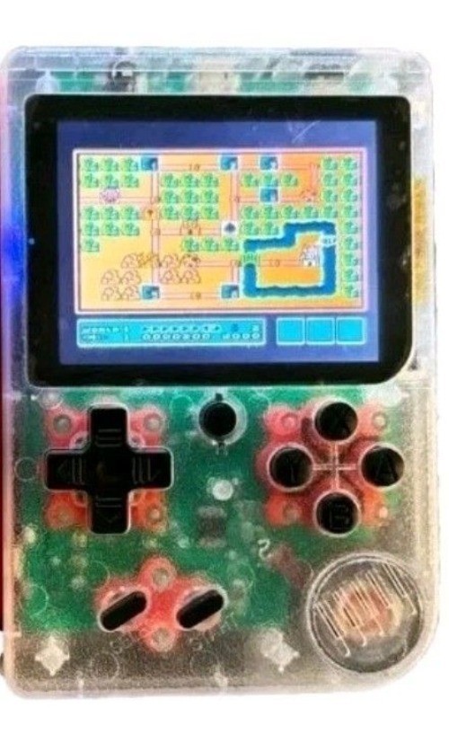 Game Box Plus Handheld Game 400 in 1 Transparent Game Console