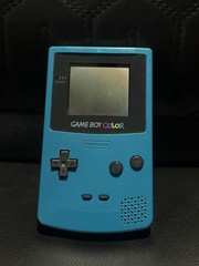 Nintendo Game Boy Color Blue Handheld System