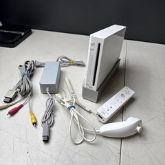 Nintendo Wii System Console White RVL-001 with Controller Tested Working