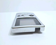 Nintendo Game Boy Color CGB-001 Clear Translucent Handheld Console Chrome Cover