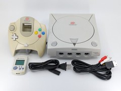 SEGA Dreamcast HKT-3000 Console Controller Visual Memory NTSC-J Japan Tested