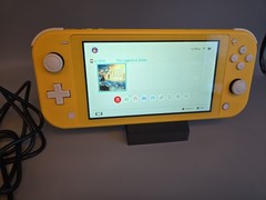 Nintendo Switch Lite 32GB Handheld Console Yellow W/ Zelda Breath Of Wild Game