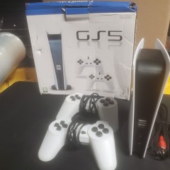 GS5 Game Console – 300 Retro classic Mini Gamer duel USB Wired Controllers