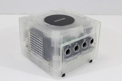 Nintendo Gamecube Console Clear Transparent White NTSC-U/C DOL-001 GC RGB LED