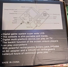 Mini Handheld Retro Game Console with 520 Classic Games Includes 1 Joystick