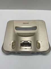 Nintendo 64 N64 Gold USA Console System With 4 Official Controllers Tested Works