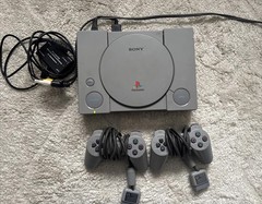 Sony PlayStation SCPH-9001 System – Tested, Turns On W/ Controller Cords And RFU