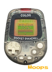 Nintendo Pokemon Pocket Pikachu Color MPG-002 Console Only Pedometer Tested work