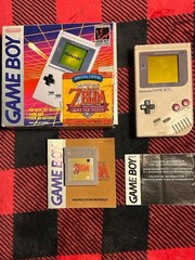 Game Boy DMG-01 The Legend Of Zelda Links Awakening Bundle With Box