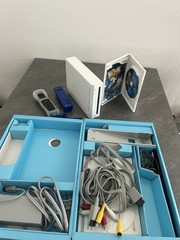 Nintendo Wii RVL-001 Complete In Box Bundle – 2 aftermarket Remotes – Tested