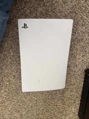Used Sony PS5 Digital Edition Console – White 2 Controllers included -No PS5 Box