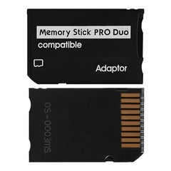 TF to MS Pro Duo Adapter, SD Card Converter for Sony PSP 1000/2000/3000 Gaming